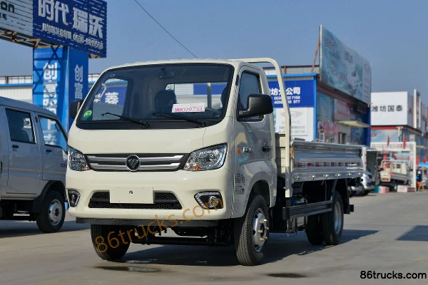 Foton Xiaoyun W3 95 ch 4X2(6 roues) 2,8 m cabine simple plateau petit camion (China VI) Extérieur (3) | 86Trucks
