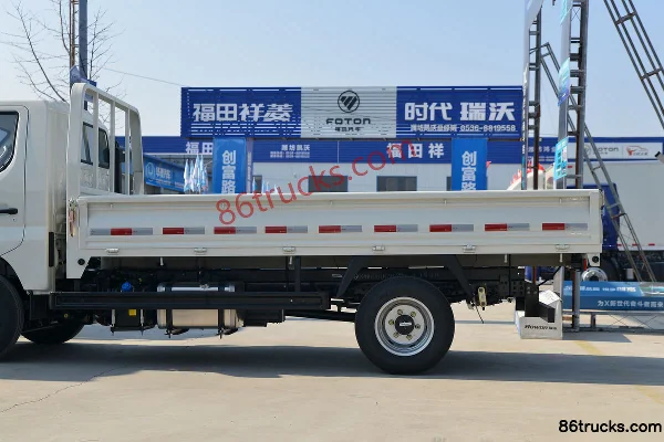 Foton Xiaoyun W3 95 ch 4X2(6 roues) 2,8 m cabine simple plateau petit camion (China VI) Carrosserie (2) | 86Trucks