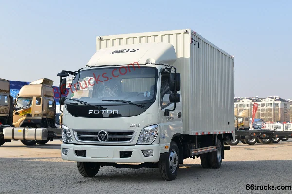 Foton Aumark Jiefang Classic Edition 132 hp 4X2(6 wheels) 3.655m single-row van light truck (China VI) Exterior (3) | 86Trucks