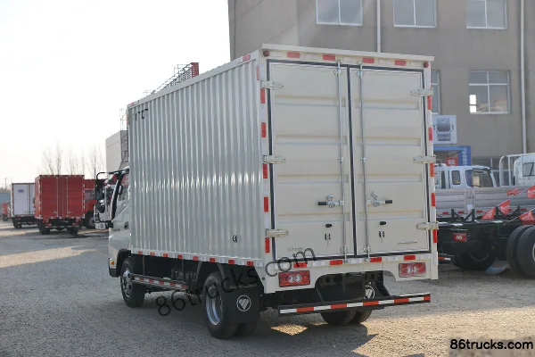 Foton Aumark Jiefang Classic Edition 132 hp 4X2(6 wheels) 3.655m single-row van light truck (China VI) Body (3) | 86Trucks