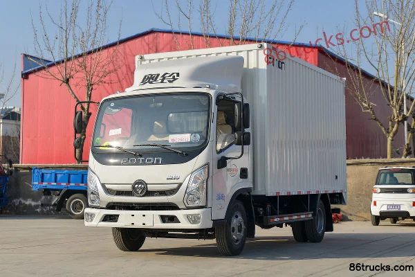 Foton Ollin New Jiyun Youth Edition 132 hp 4X2(6 wheels) 4.14m single-row van light truck (China VI) Exterior (3) | 86Trucks