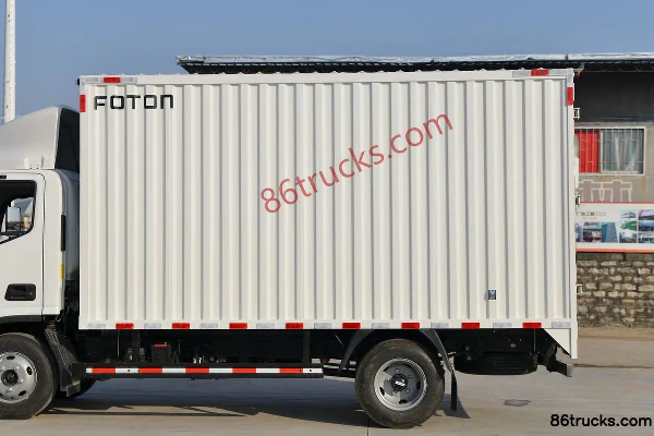 Foton Ollin New Jiyun Youth Edition 132 hp 4X2(6 wheels) 4.14m single-row van light truck (China VI) Body (2) | 86Trucks