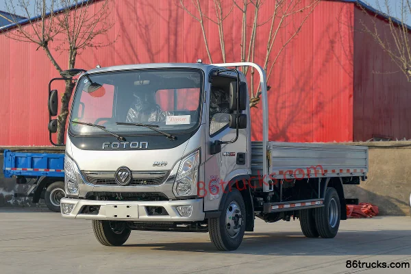 Foton Aumark Supu Pro 131 hp 4X2(6 wheels) 4.17m Single-row Flatbed Light Truck (ZF 5-speed) Exterior (3) | 86Trucks