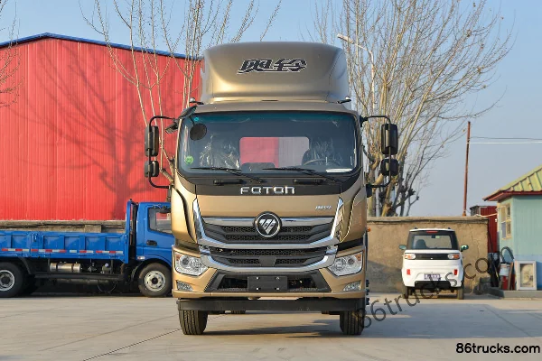Foton Aoling Dahuangfeng 220hp 4X2(6 wheels) 6.2m Semi-panel Van Cargo Truck Exterior (2) | 86Trucks