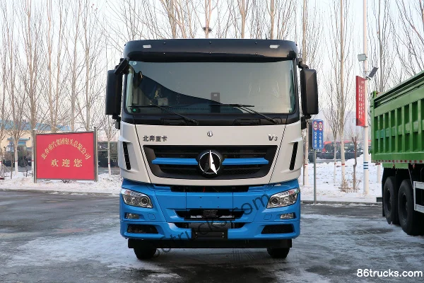 Beiben V3 Heavy Truck 25T 6X4(10 wheels) Pure Electric Tractor Truck Exterior