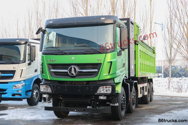 Beiben Truck V3 31T 8X4(12 wheels) 6.5m battery-swap pure electric dump truck Exterior (3) | 86Trucks