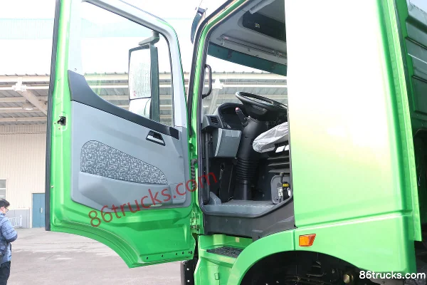Beiben Truck V3 31T 8X4(12 wheels) 6.5m battery-swap pure electric dump truck Cab (1) | 86Trucks