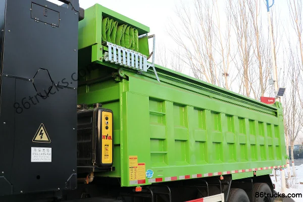 Beiben Truck V3 31T 8X4(12 wheels) 6.5m battery-swap pure electric dump truck Body (2) | 86Trucks