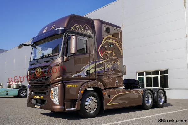 FAW Jiefang Qingdao Yingtu Living Cabin 560ch 6X4(10 roues) AMT automatique Tracteur routier (China VI) Extérieur (3) | 86Trucks