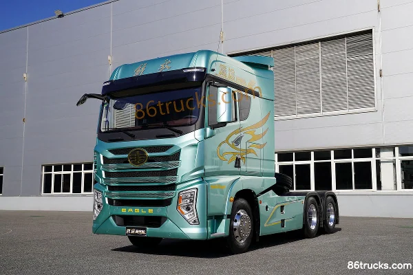 FAW Jiefang Qingdao Yingtu Business Class 560 hp 6X4(10 wheels) AMT automatic tractor truck (China VI) Exterior (3) | 86Trucks