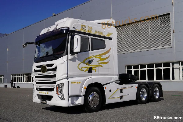 FAW Jiefang Qingdao Yingtu First Class 560 hp 6X4(10 wheels) AMT automatic tractor truck (China VI) Exterior (3) | 86Trucks