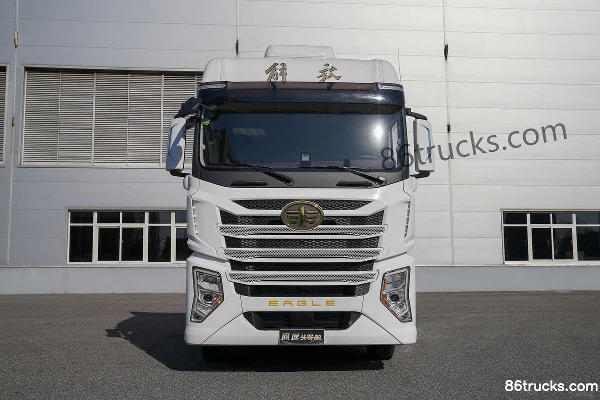 FAW Jiefang Qingdao Yingtu First Class 560 hp 6X4(10 wheels) AMT automatic tractor truck (China VI) Exterior (2) | 86Trucks