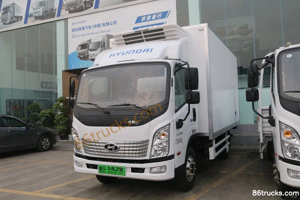 Hyundai Commercial Vehicle Hongtu EV 4.5T 4.08m pure electric refrigerated truck 114.5kWh 4X2(6 wheels) Exterior (3) | 86Trucks