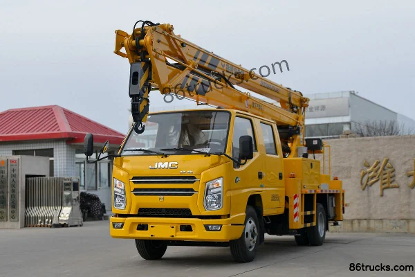 JMC nouveau Shunda cabine étroite, 116 ch 4X2(6 roues) camion nacelle élévatrice (China VI) (marque Hylifter) Extérieur (3) | 86Trucks