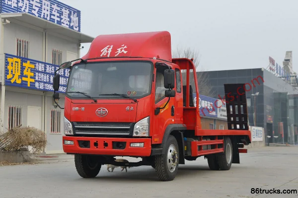 FAW Jiefang Hu VH King Arrival 190 hp 4X2(6 wheels) flatbed truck Exterior (3) | 86Trucks