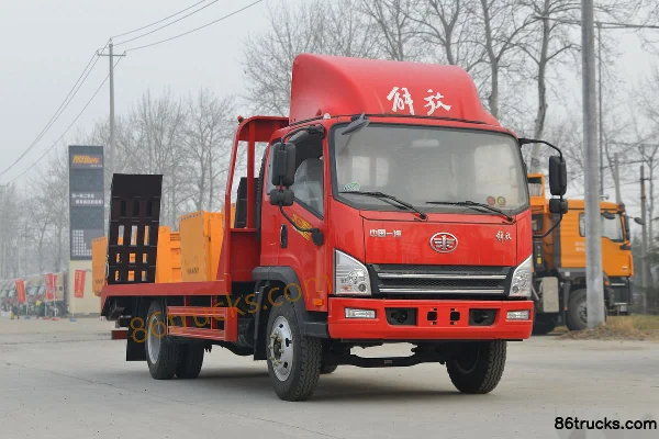 FAW Jiefang Hu VH King Arrival 190 hp 4X2(6 wheels) flatbed truck Exterior