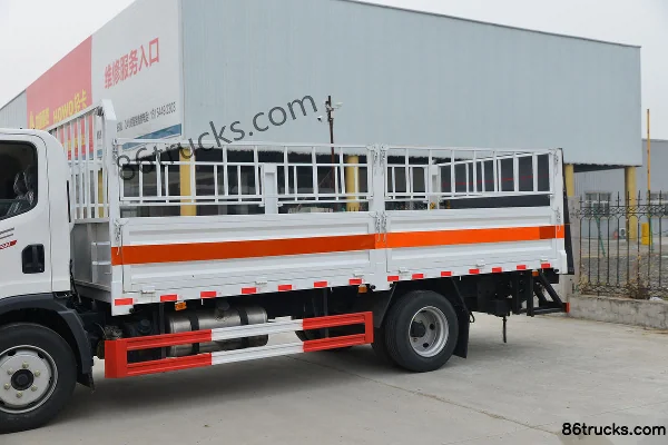 FAW Jiefang J6F 160hp 4X2(6 wheels) 4.78m Gas Cylinder Transport Truck (China VI) Body (1) | 86Trucks