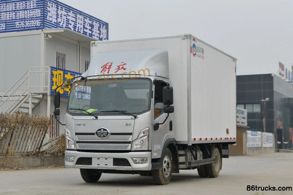 FAW Jiefang Lingtu 160hp 4X2(6 wheels) 4.13m Refrigerated Truck (China VI) (Shandong Yuheng) Exterior (3) | 86Trucks