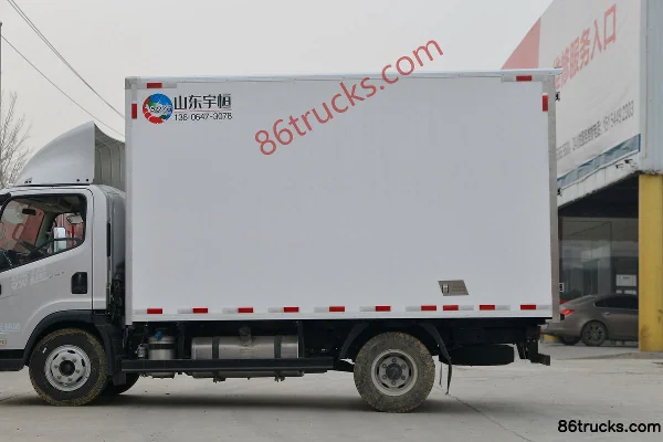 FAW Jiefang Lingtu 160hp 4X2(6 wheels) 4.13m Refrigerated Truck (China VI) (Shandong Yuheng) Body (2) | 86Trucks