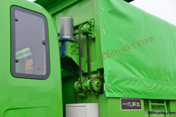 FAW Jiefang Hu VH King Arrives 4.3L Diesel 205hp 4X2(6 wheels) Fast Gear 8-Speed 4.15m Semi-Cab Dump Truck Body (2) | 86Trucks