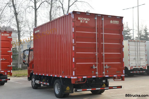 Sinotruk HOWO Tongshuai 2021 Model 150hp 4X2(6 wheels) 4.15m Single Row Van Light Truck (China VI) Body (3) | 86Trucks