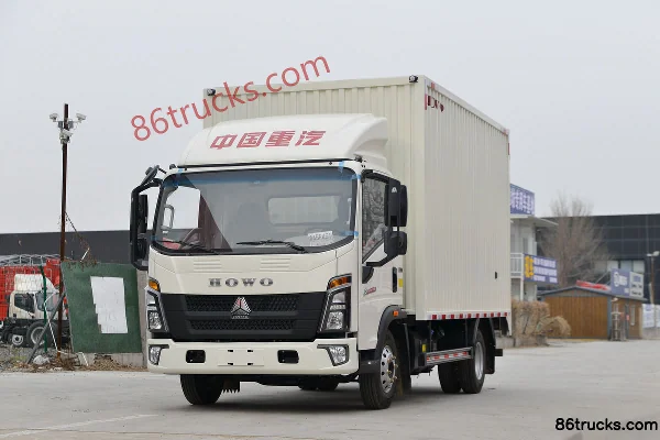 Sinotruk HOWO Tongshuai 2021 Model 150hp 4X2(6 wheels) 4.15m Single Row Van Light Truck (China VI) Exterior (3) | 86Trucks