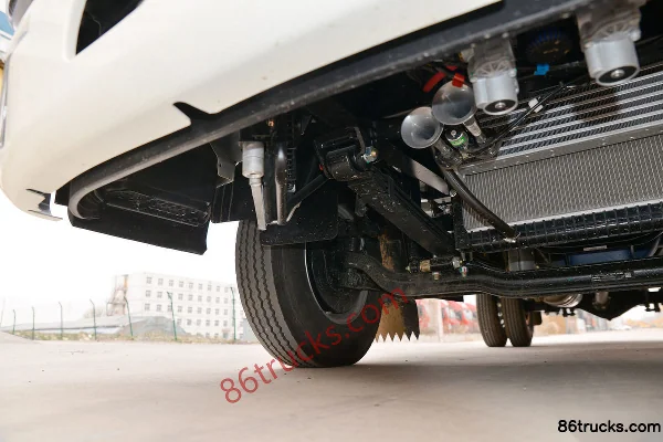 Sinotruk HOWO Tongshuai 2021 Model 150hp 4X2(6 wheels) 4.15m Single Row Van Light Truck (China VI) Chassis (2) | 86Trucks