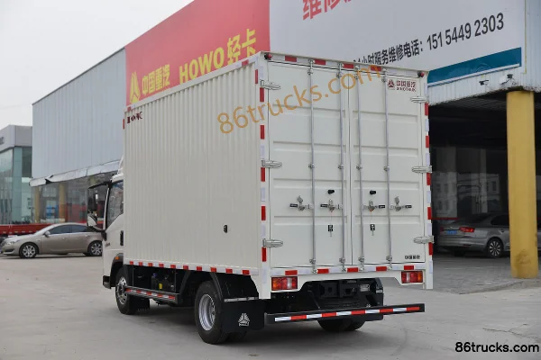 Sinotruk HOWO Tongshuai 2021 Model 150hp 4X2(6 wheels) 4.15m Single Row Van Light Truck (China VI) Body (3) | 86Trucks
