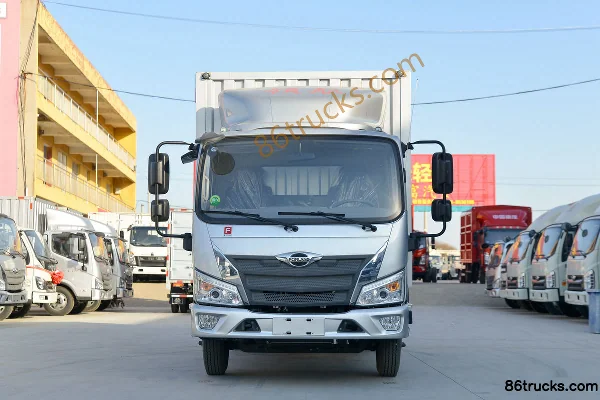 Foton Times Leading 5 131 hp 4X2(6 wheels) 4.14 m single-row enclosed light truck (China VI) Exterior (2) | 86Trucks
