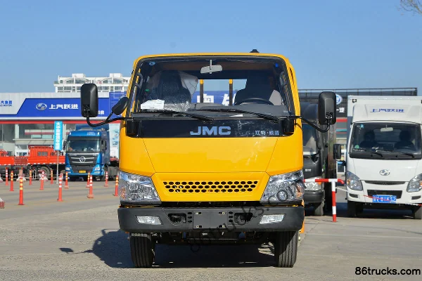 JMC Shunwei Narrow Body 143hp 4X2(6 wheels) 3.25m Double Row Flatbed Light Truck (China VI) (Hydraulic Brake) Exterior (2) | 86Trucks