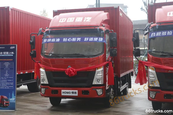 Sinotruk HOWO Hanjun 150 hp 4X2(6 wheels) 4.15 m Single Row Van Light Truck (China VI) Exterior (3) | 86Trucks