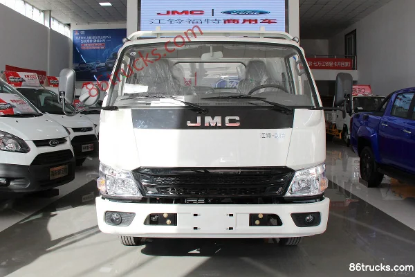 JMC Shunwei Wide Body 127hp 4X2(6 wheels) 4.2m Single Row Flatbed Light Truck (China VI)(Air Brake) Exterior (2) | 86Trucks