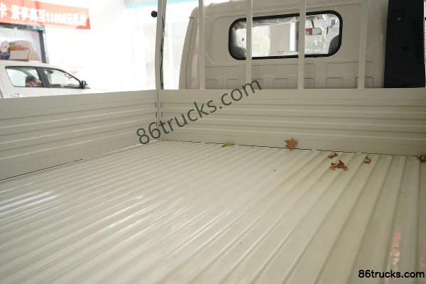 JMC Shunwei Wide Body 127hp 4X2(6 wheels) 4.2m Single Row Flatbed Light Truck (China VI)(Air Brake) (3) | 86Trucks