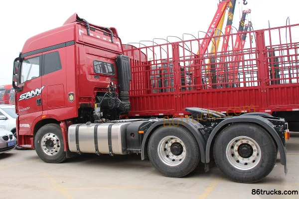 SANY Truck Jiangshan·Xin Edition 560 hp 6X4(10 wheels) Tractor Truck (China VI) Exterior (3) | 86Trucks