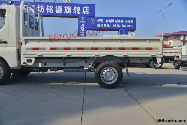 Foton Xiangling M1 Luxury Edition 1.6L 122 hp 4X2(6 wheels) gasoline 3.05m single-row flatbed micro truck (China VI) Body (1) | 86Trucks