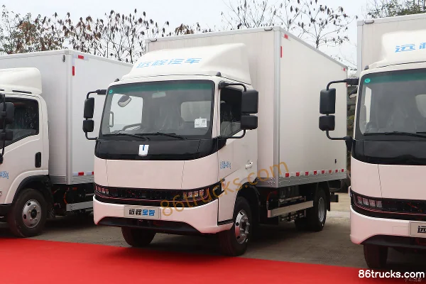 FARIZON Xingzhi H7E Zhixiang Edition 4.5T 4.15m single-row pure electric van truck 89.1kWh 4X2(6 wheels) Exterior (3) | 86Trucks