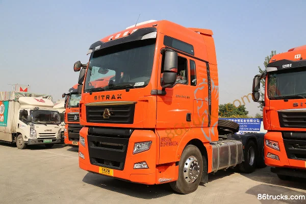 Sinotruk Sitrak C7H camion lourd 570 ch 6X4(10 roues) tracteur routier AMT automatique (China VI) (rapport de pont 2.85) Extérieur (3) | 86T
