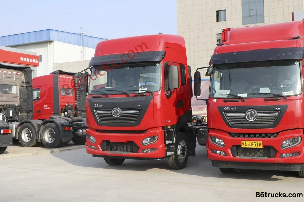 Dongfeng Tianjin KR PLUS 2026 7L Diesel 330hp 4X2(6 wheels) Fast Gear 9-Speed 9.8m Wing Opening Van Cargo Truck Exterior (3) | 86Trucks