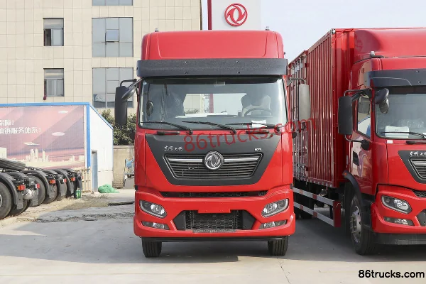 Dongfeng Tianjin KR PLUS 2026 7L Diesel 330hp 4X2(6 wheels) Fast Gear 9-Speed 9.8m Wing Opening Van Cargo Truck Exterior (2) | 86Trucks
