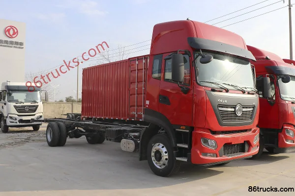 Dongfeng Tianjin KR PLUS 2026 7L Diesel 330hp 4X2(6 wheels) Fast Gear 9-Speed 9.8m Wing Opening Van Cargo Truck Exterior