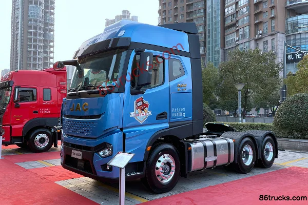 JAC Beyond Q7 Heavy Truck 560hp 6X4(10 wheels) AMT Automatic Tractor Truck (ZF) Exterior (3) | 86Trucks