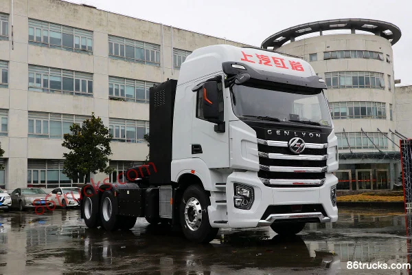 SAIC Hongyan Genlyon H6 25T 6X4(10 wheels) Fuel Cell Tractor Truck Exterior