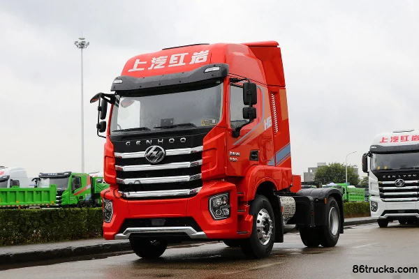SAIC Hongyan Jiehu H6 Standard Load Poseidon Edition 400 hp 4X2(6 wheels) Tractor Truck (China VI) Exterior (3) | 86Trucks