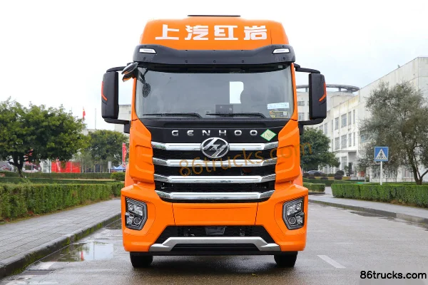 SAIC Hongyan Jiehu H6 Standard Load 440 hp 6X4(10 wheels) LNG Tractor Truck (China VI) Exterior (2) | 86Trucks