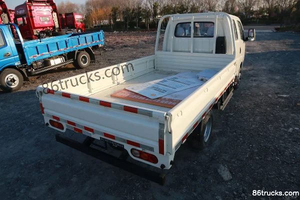 Feidi DX 127 ch 4X2(6 roues) 3,02 m cabine double plateau ridelles (China VI) Carrosserie (1) | 86Trucks