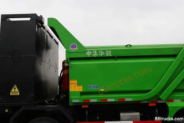 SAIC Hongyan Jiehu H6 8X4(12 roues) 5,8m camion benne à décharge de terre électrique pur (China VI) Carrosserie (3) | 86Trucks