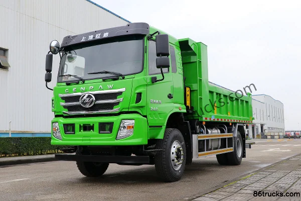 SAIC Hongyan Jiebao C6 240hp 4X2(6 wheels) 5.8m Dump Truck (China VI) Exterior (3) | 86Trucks