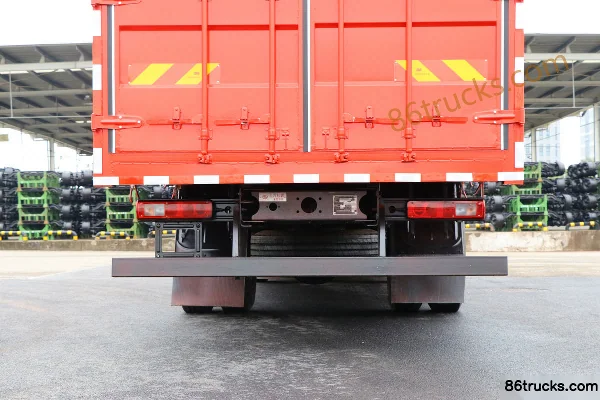 SAIC Hongyan Jiebao Standard Load Edition 245hp 6X2(8 wheels) 9.8m Stake Cargo Truck Body (1) | 86Trucks