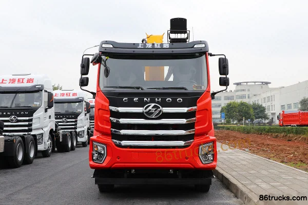 SAIC Hongyan SAIC Hongyan Genho Heavy Truck truck-mounted crane