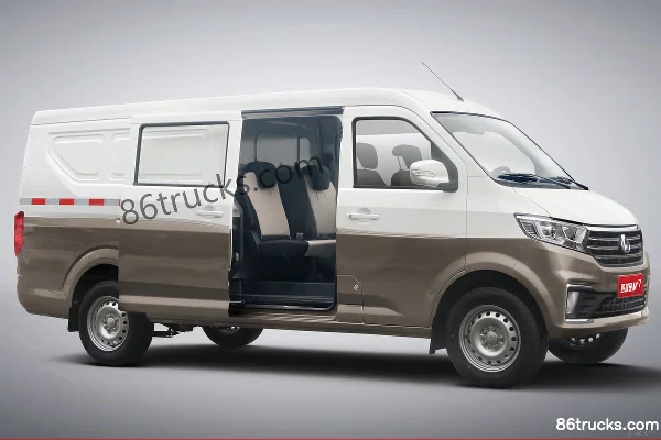 Changan Kuayue Kuayue Star V7 Comfort Edition 2021 122 ch 1.6L essence 5 places fourgon fermé (China VI) Extérieur (3) | 86Trucks